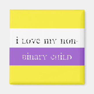 Imán Amo a mi hijo no binario
