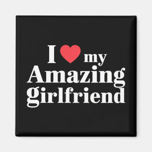Imán Amo a mi increíble novia Me encanta mi novia calie