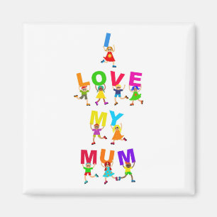 Imán Amo a mi mamá