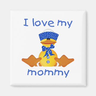 Imán Amo a mi mamá (pato chico)