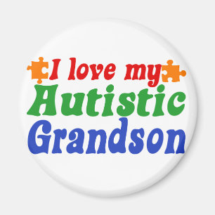 Imán Amo a mi nieto autista