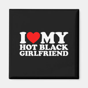 Imán Amo a mi novia negra caliente