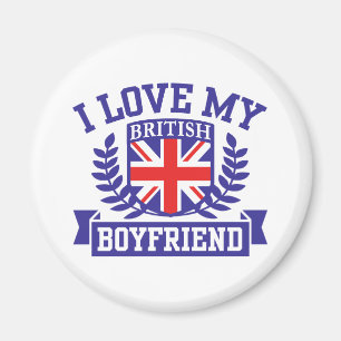 Imán Amo a mi novio británico