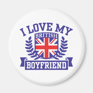 Imán Amo a mi novio británico