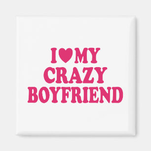 Imán Amo a mi novio loco