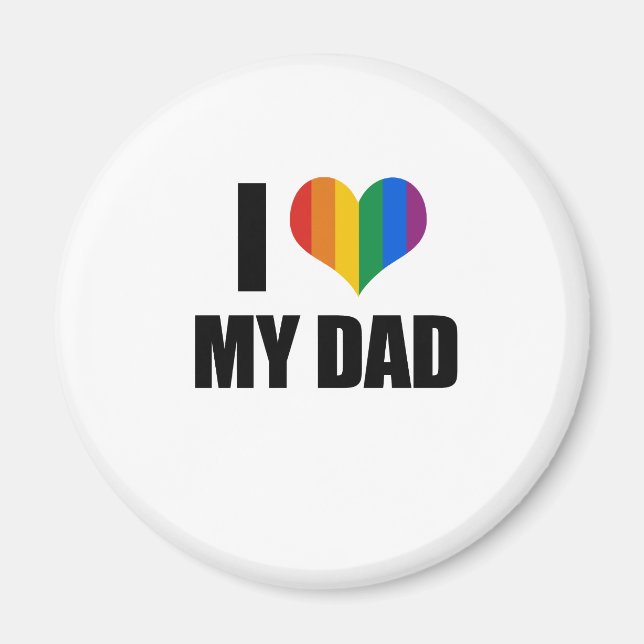 Imán Amo a mi padre gay (Frente)