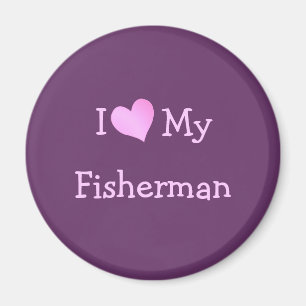 Imán Amo A Mi Pescador