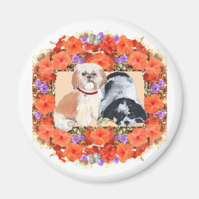 Imán Amo a mi Shih Tzu (Frente)