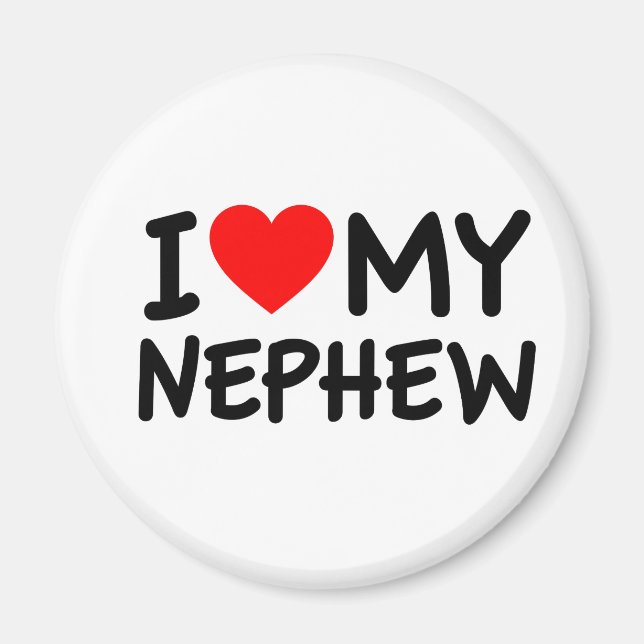 Imán Amo a mi sobrino (Frente)