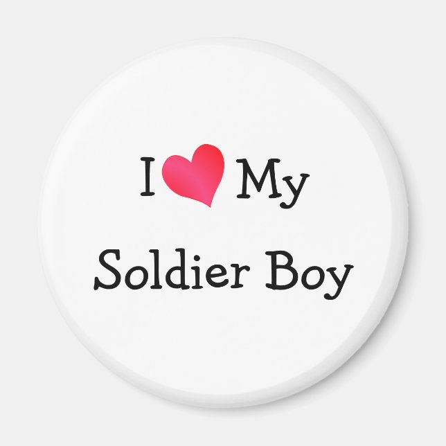 Imán Amo A Mi Soldado (Frente)