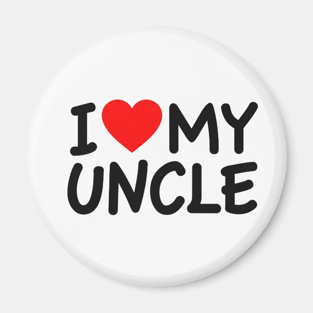 Imán Amo a mi tío (Frente)