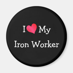 Imán Amo A Mi Trabajador De Hierro