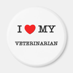 Imán Amo a mi VETERINARIO