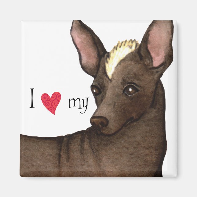 Imán Amo a mi Xolo (Frente)