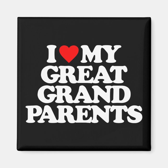 IMÁN AMO A MIS GRANDES ABUELOS. (Frente)