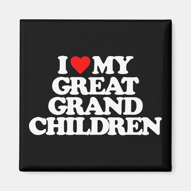 IMÁN AMO A MIS GRANDES NIÑOS. (Frente)