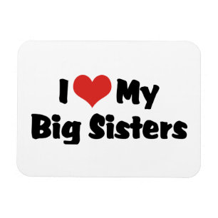 Imán Amo a Mis Hermanas Mayores