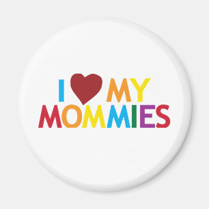 Imán Amo a mis mamás