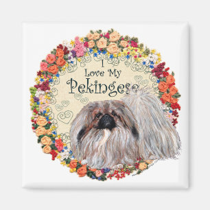 Imán Amo A Mis Pekingeses