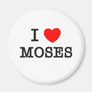 Imán Amo a Moses