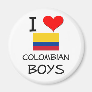 Imán Amo a muchachos colombianos