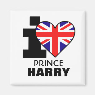 Imán Amo a príncipe Harry Magnet
