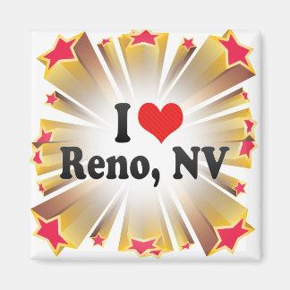 Imán Amo a Reno, NV