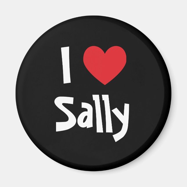 Imán Amo a Sally (Frente)