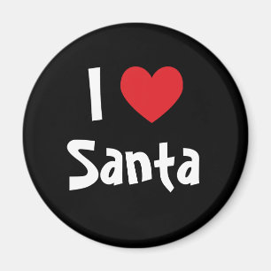 Imán Amo a Santa