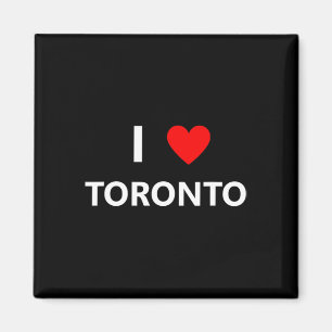 Imán Amo a Toronto Canadá Ciudad Turística Recuerdo