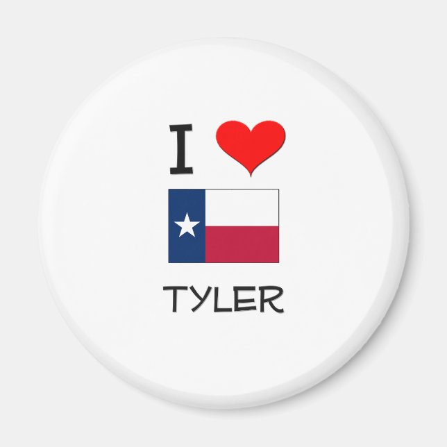 Imán Amo a Tyler Texas (Frente)