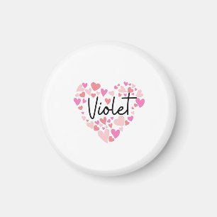 Imán Amo a Violet