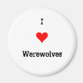Imán Amo a Werewolves