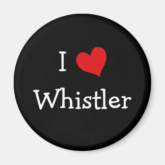 Imán Amo a Whistler