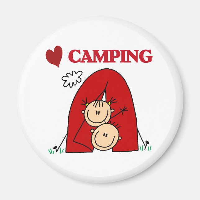Imán Amo Acampar (Frente)