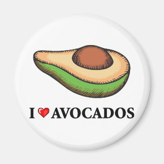 Imán Amo Aguacates