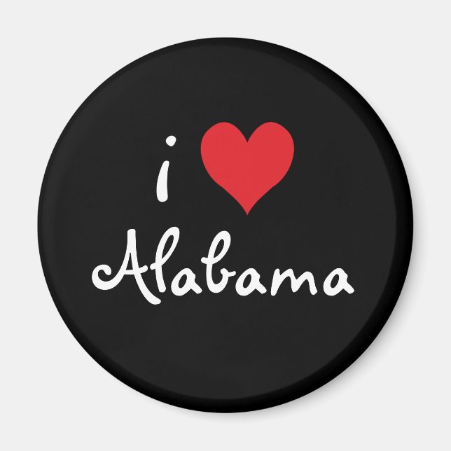 Imán Amo Alabama (Frente)