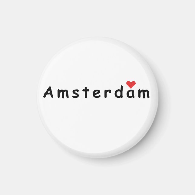 Imán Amo Amsterdam (Frente)