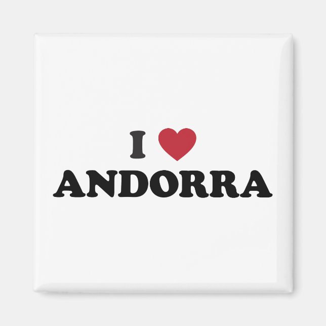 Imán Amo Andorra (Frente)