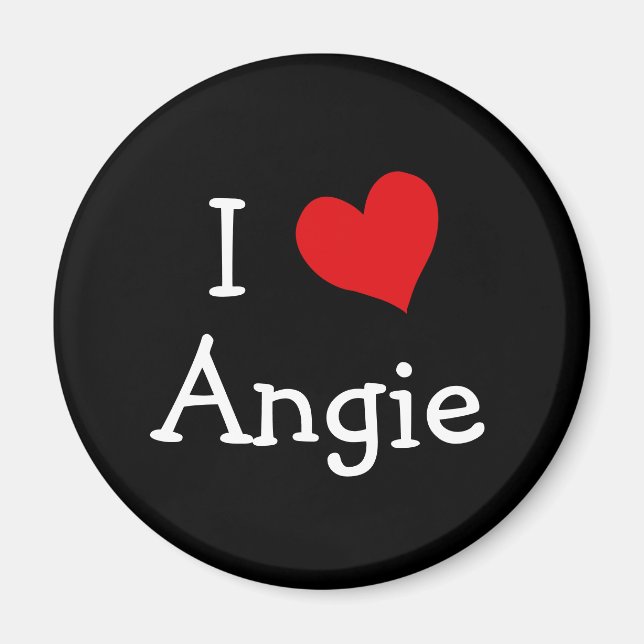 Imán Amo Angie (Frente)