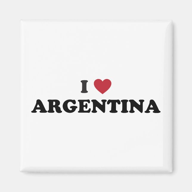 Imán Amo Argentina (Frente)