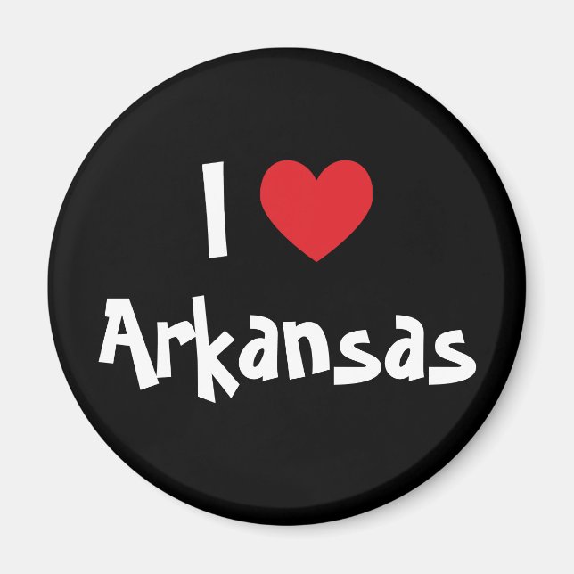 Imán Amo Arkansas (Frente)