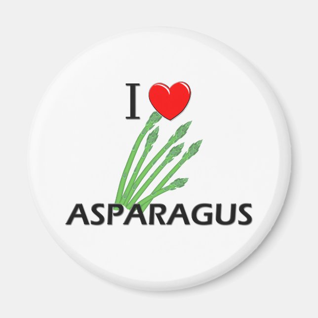 Imán Amo Asparagus (Frente)