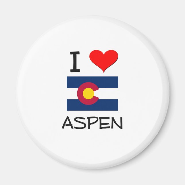 Imán Amo ASPEN Colorado (Frente)