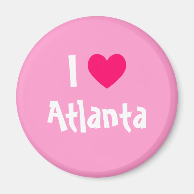 Imán Amo Atlanta (Frente)