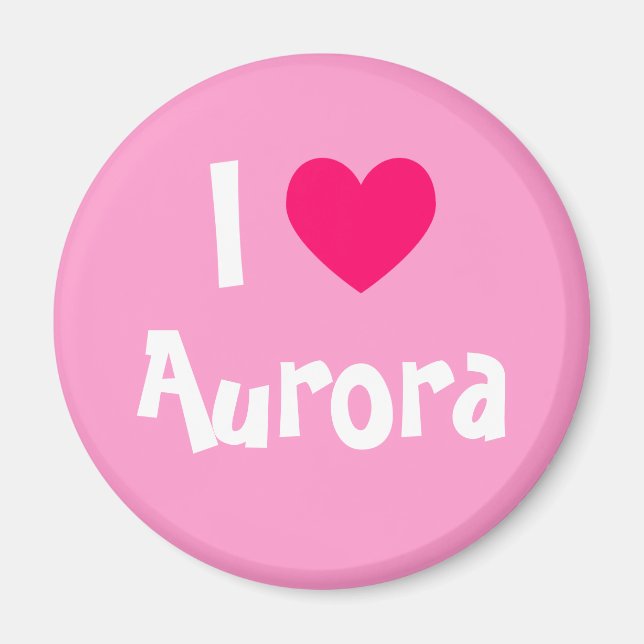Imán Amo Aurora (Frente)