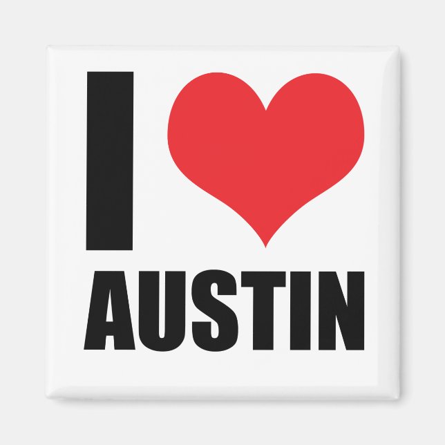 Imán Amo Austin (Frente)