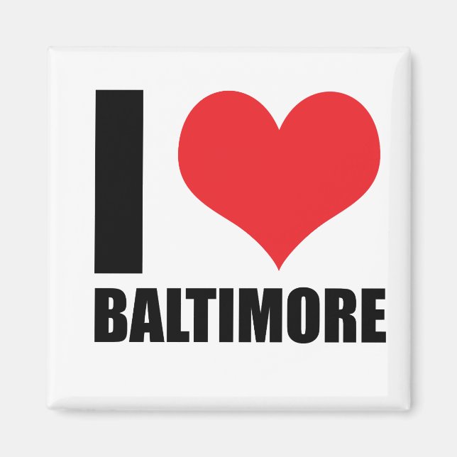 Imán Amo Baltimore (Frente)