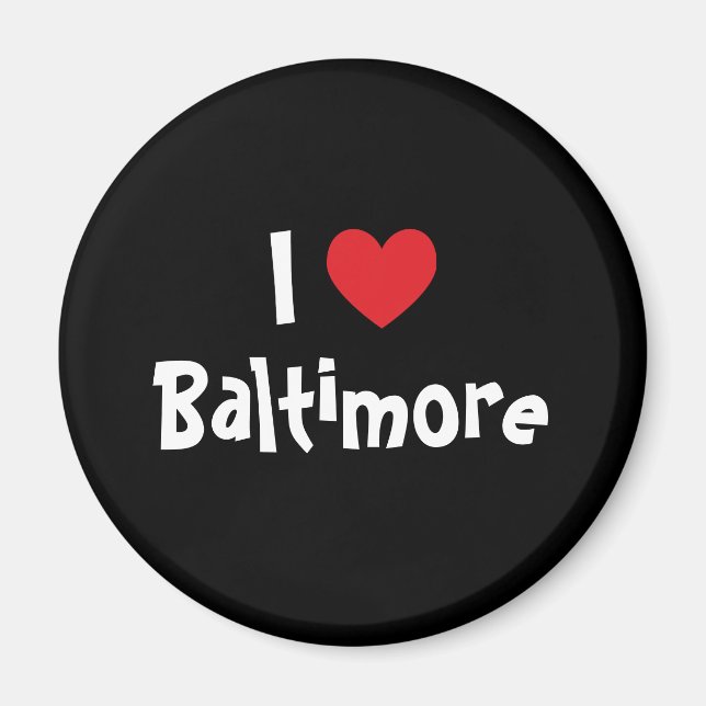 Imán Amo Baltimore (Frente)