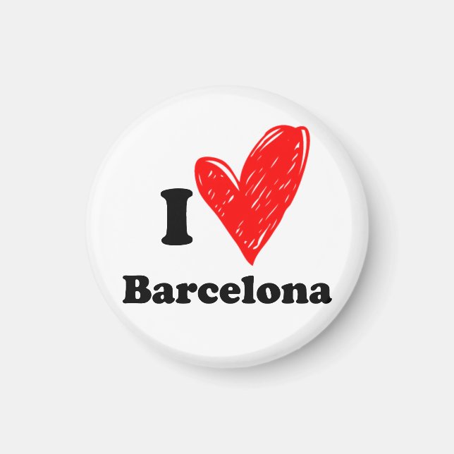 Imán Amo Barcelona (Frente)